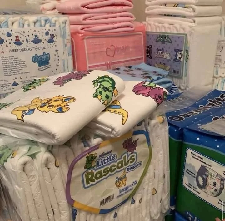 ABDL Diapers Pallets (100 Packs Per Pallet)